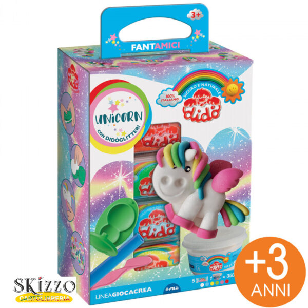 pasta-da-modellare-didò-fantamici-unicorn-fila unicorn didò