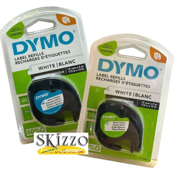 dymo refill nastro etichettatrice letratag dymo