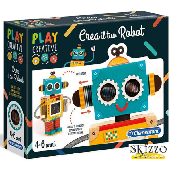 crea il tuo robot robot clementoni
