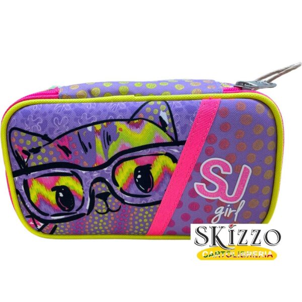 zaino ed astuccio sj girl wild