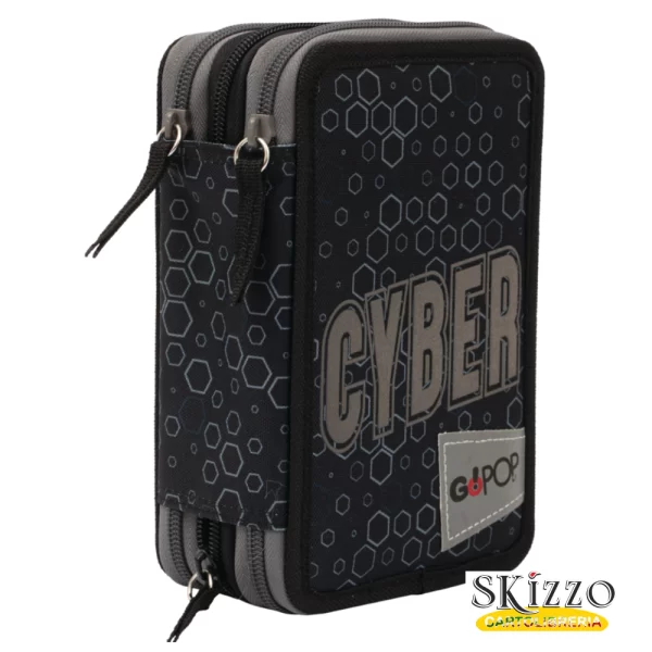 3 zip cyber astuccio 3 zip gopop cyber