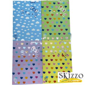 quaderno maxi doppio hello kitty
