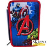 astuccio 3 zip completo avengers seven