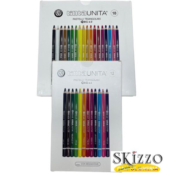 pastelli triangolari pastelli big 6.0 tintaunita