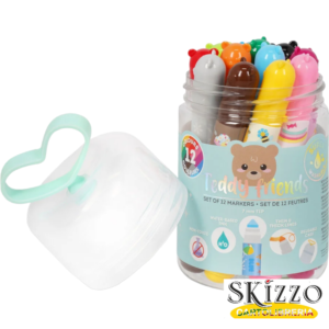 set pennarelli teddy friends legami