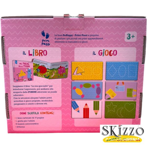 gioco educativo per infanzia primi passi behappy raffaello le forme