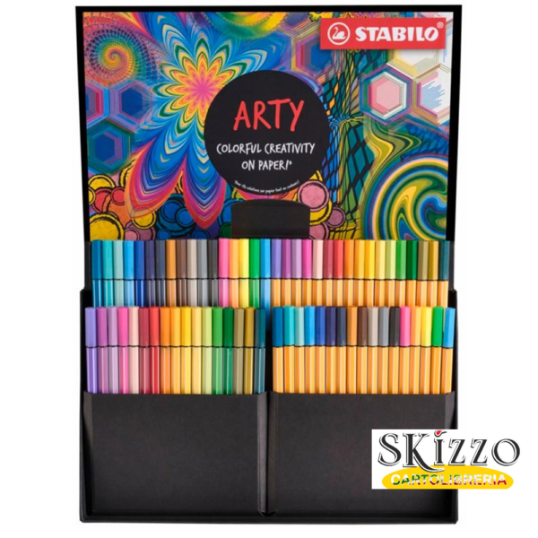 stabilo arty colorful creativity 68pz