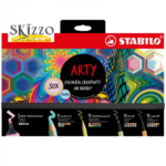 stabilo arty colorful creativity pastel 50pz