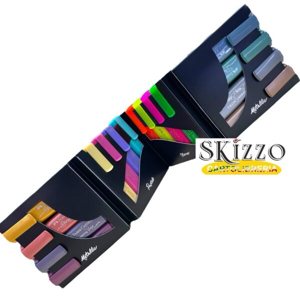 deskset 16 evidenziatori fabercastell
