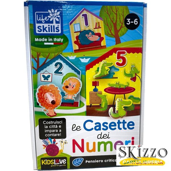 LE CASETTE DEI NUMERI 1 le casette dei numeri lisciani sviluppo pensiero critico
