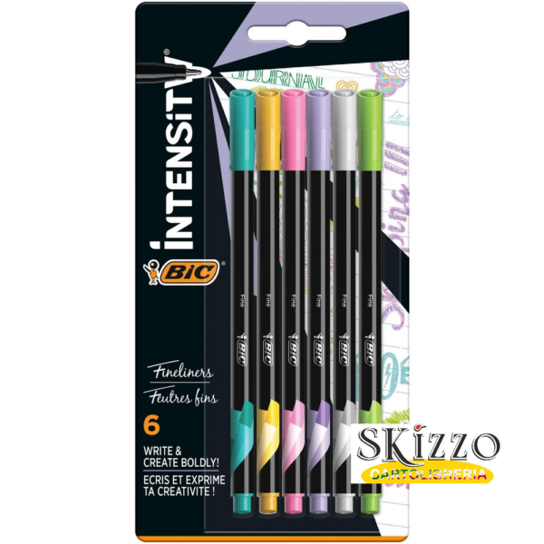 bic intensity fineliners