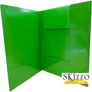 cartellina 3 lembi portadocumenti con elastico tintaunita