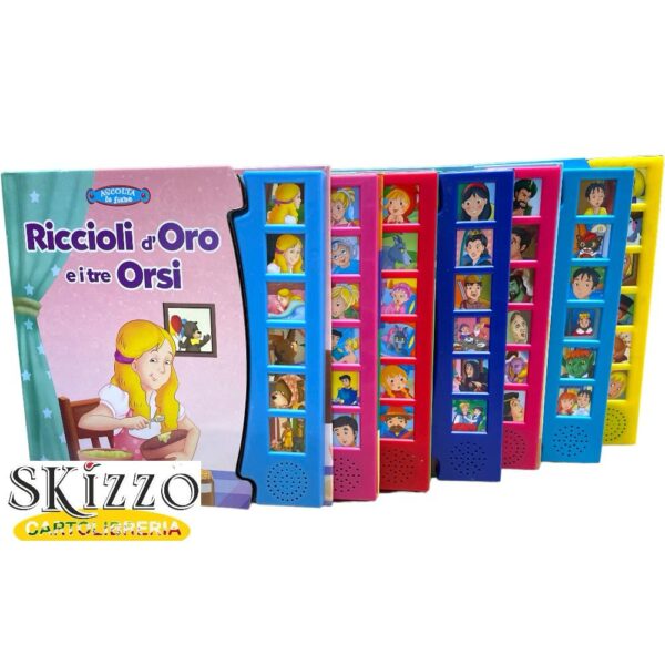 ascolta le fiabe libro sonoro edibimbi