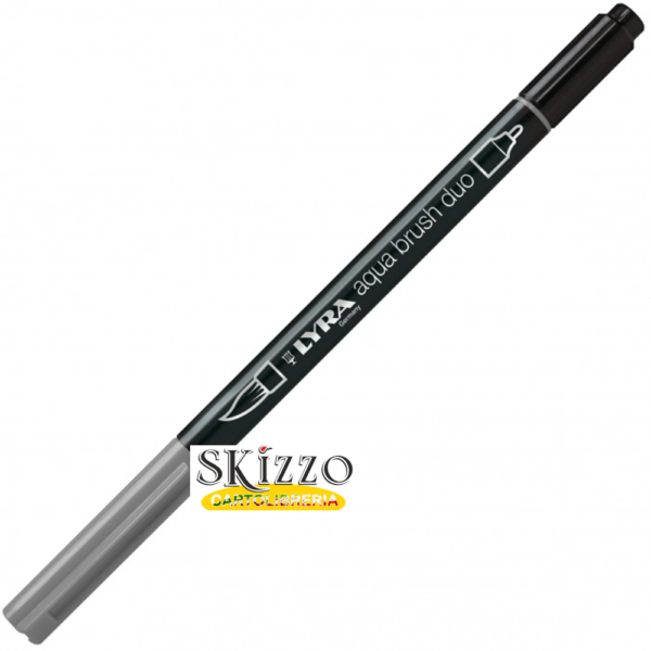aqua brush duo lyra grey tones