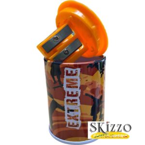 temperino 2 fori lattina arda contenitore