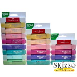 evidenziatori pastel faber-castell