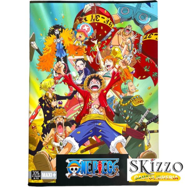 MAXI ONE PIECE 2 maxi quaderno a4 one pice