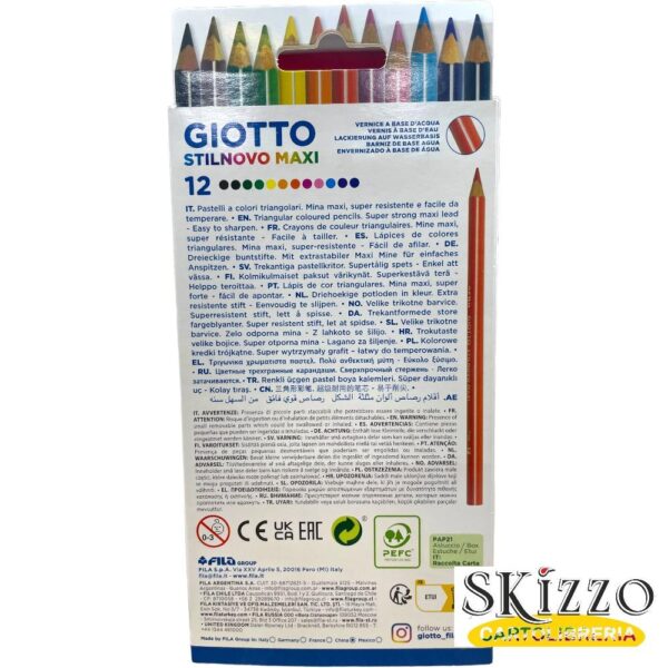 pastelli giotto stilnovo maxi