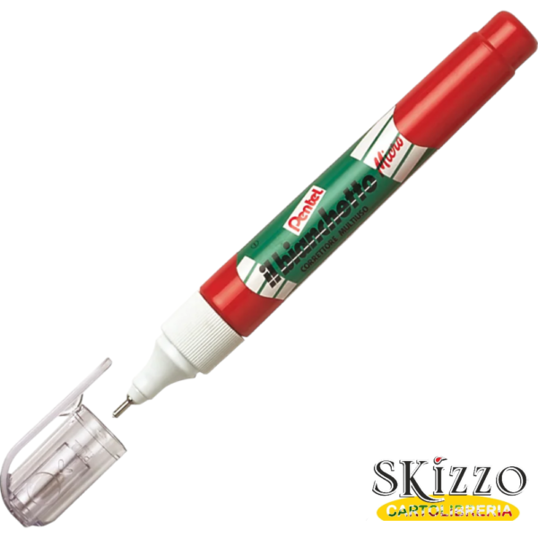 correttore penna pentel correttore a penna pentel zl63-w