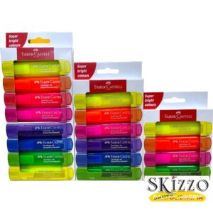 evidenziatori fluo faber-castell