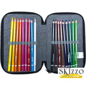 astuccio 3 zip completo shout school of magic maricart