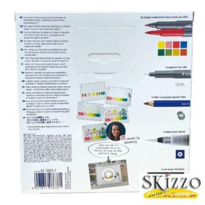 floral watercolour set staedtler