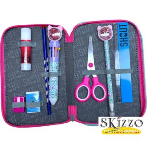 Zaino + Astuccio 3 Zip Shout "KittyCorn" - Maricart - immagine 10