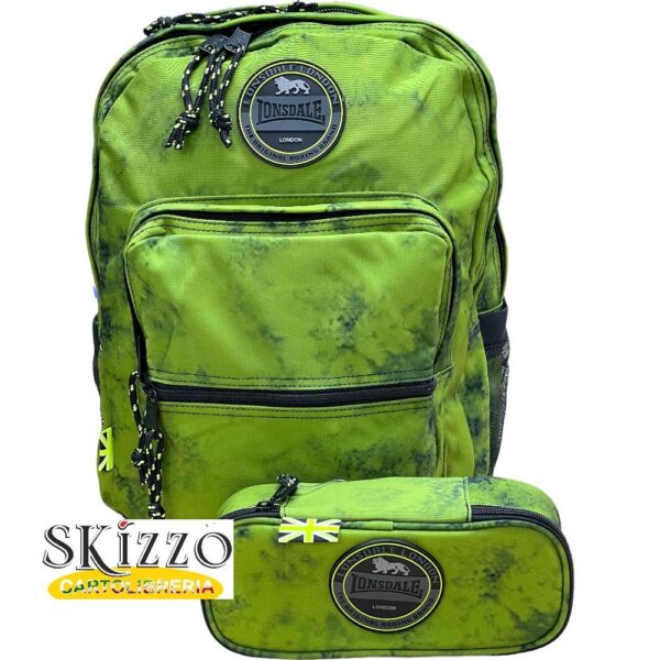 LONSDALE RUSTY GREEN zaino lonsdale rusty green maricart