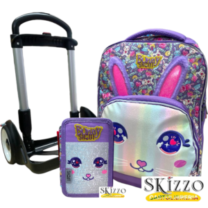 trolley d-touch ed astuccio 3 zip bunny maricart