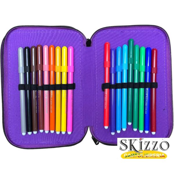 astuccio 3 zip dark love gopop giochi preziosi
