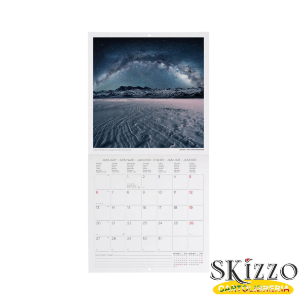 calendario da parete 18x18 2025 legami