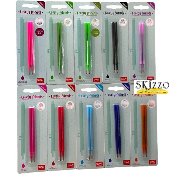 refill lovely friends refill penna gel legami lovely friends