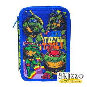 astuccio 3 zip tartarughe ninja giochi preziosi