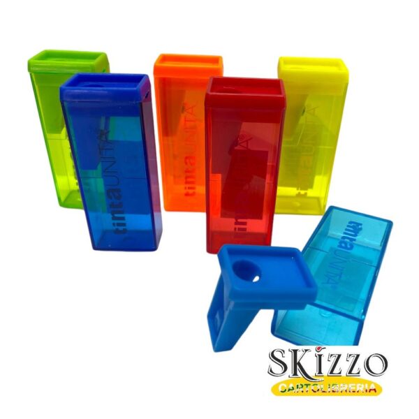 1 foro tu temperamatite slim da astuccio 1 foro tintaunita