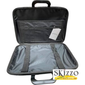 borsa portapc bombata classic all black 15 pollici