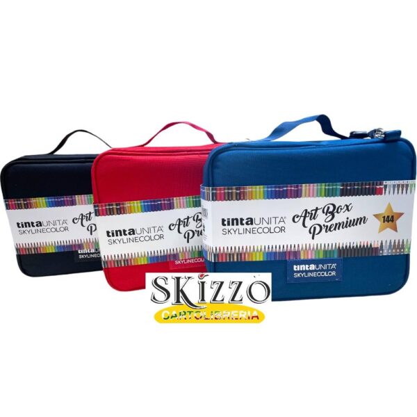 ARTBOX PREMIUM VALIGETTA ARTBOX PREMIUM TINTAUNITA 144 PEZZI