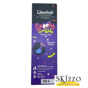 penna magica mistery pen spooky scribble colourbook
