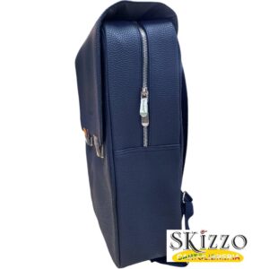 zaino portapc ecopelle berlin bombata blu
