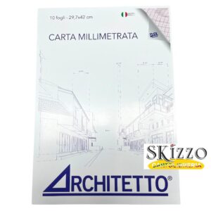 album di carta millimetrata a3 architetto