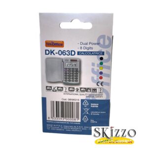 calcolatrice tascabile nikoffice dk-063d