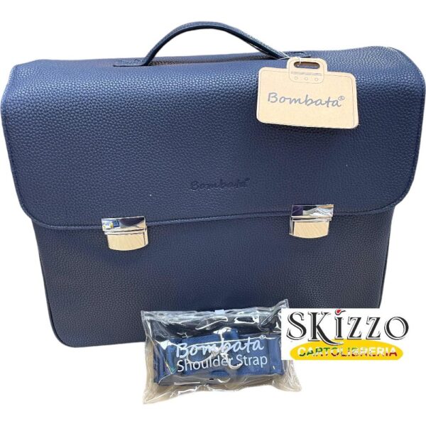 zaino madrid 2 borsa portapc madrid bombata blu