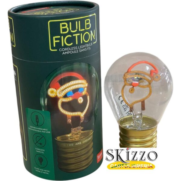 bulb fiction lampada da tavolo natale legami