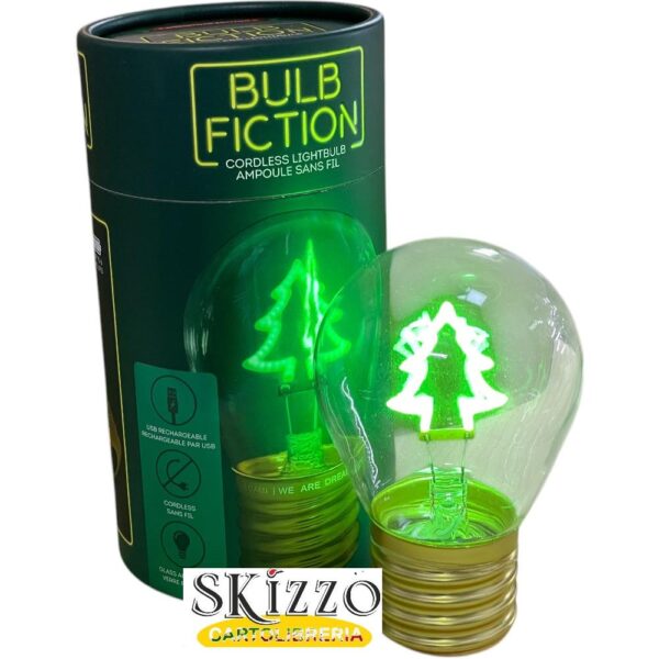 bulb fiction lampada da tavolo natale legami