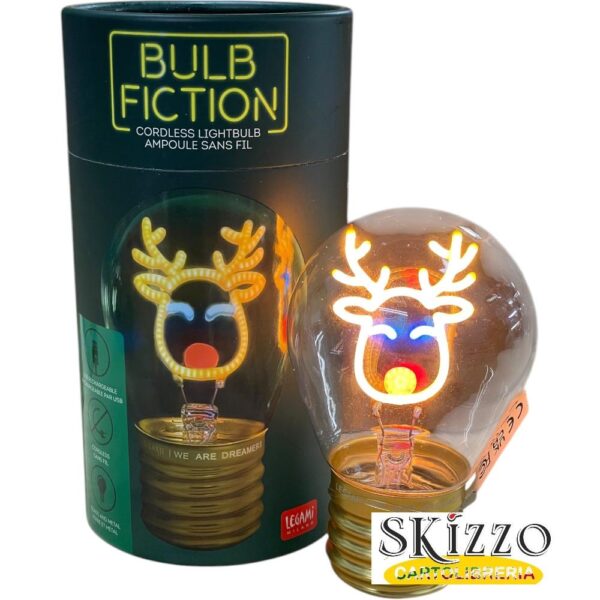 bulb fiction lampada da tavolo natale legami