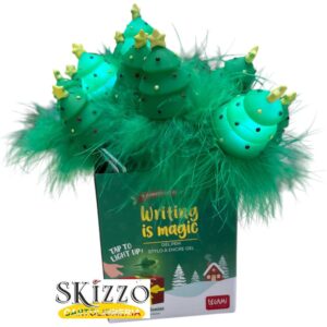 penna luminosa writing is magic xmas tree natale legami