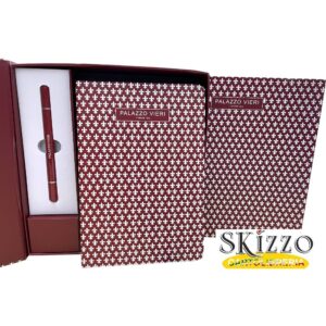 set regalo palazzo vieri firenze maricart con notebook e penna matita infinita