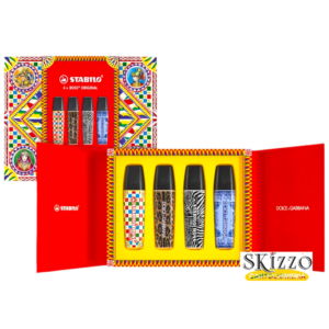 set evidenziatori d&g dolce e gabbana stabilo