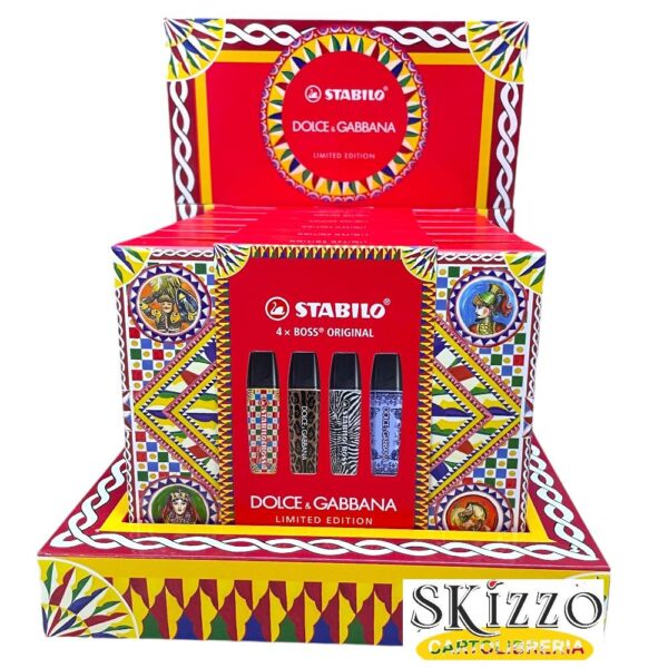STABILO D&G set evidenziatori d&g dolce e gabbana stabilo
