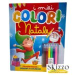 libro da colorare con filastrocche i miei colori natale raffaello