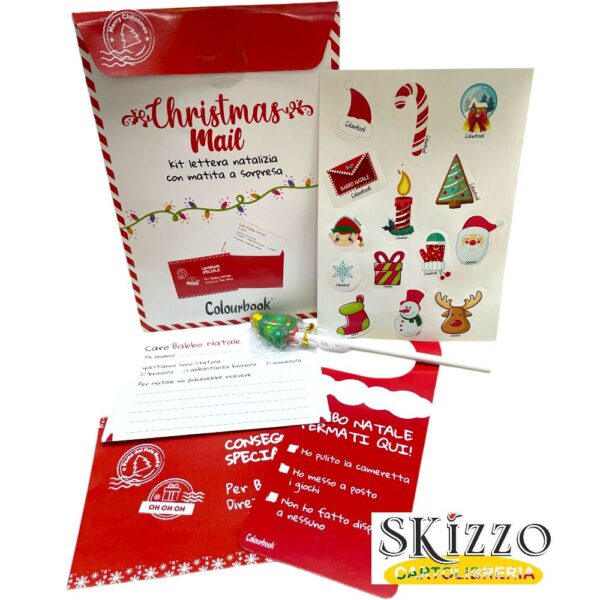 kit lettera di natale kit lettera di babbo natale colourbook